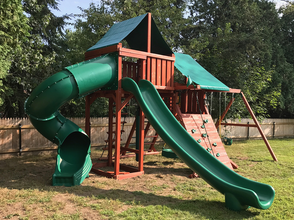 Gorilla Sun Valley Deluxe Playset Assembly in Grafton, MA